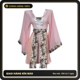(Che Tên) Váy Ngủ Cosplay Cổ Trang Kimono Quyến Rũ - Thời Trang Phong Cách Nhật Bản Cho Nữ - Tạo Dáng Độc Đáo, Quyến Rũ, Size Đa Dạng Cao Cấp Bảo Đảm