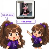 (Che Tên) Váy Cosplay Nàng Hầu Thỏ Phối Nơ Hồng - Đồ Hóa Trang Phong Cách Lolita Cho Dịp Tiệc và Sự Kiện Cosplay Hộp Trắng Kín