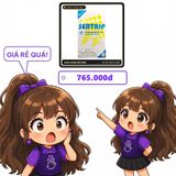 (Che Tên) [Hộp 10 Tem] Tem Ngậm Sentrip 20mg Hàn Quốc Chính Hãng Chuẩn Auth
