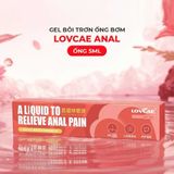 Lovcae Anal - Gel ống bơm 5ml - Gwen Shop Chính Hãng