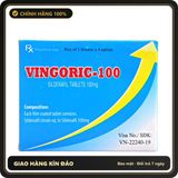 (Che Tên) Viên Uống Vingoric-100 Cian Healthcare Chuẩn Auth