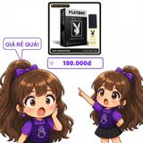 (Che Tên) Xịt Khử Mùi Laura PlayBoy Black 5ml Cao Cấp Bảo Đảm