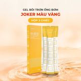 Joker vàng - Gel ống bơm ấm nóng hộp 3 ống - Gwen Shop Chính Hãng