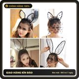 (Che Tên) Mặt Nạ Tai Thỏ Dễ Thương - Phụ Kiện Thời Trang Đáng Yêu Cho Tiệc Hóa Trang và Chụp Ảnh - Phong Cách Nổi Bật và Tươi Mới Hỗ Trợ 24/7