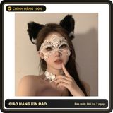 (Che Tên) Mặt Nạ Lưới Sexy cho Đồ Hóa Trang Nữ - Phụ Kiện Quyến Rũ Độc Đáo để Tỏa Sáng Trong Mọi Bữa Tiệc và Sự Kiện Bảo Mật Tuyệt Đối