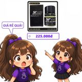 (Che Tên) Popper MAN AT PALY 20ml Đen Mùi Dịu, Phê Mạnh, Chống Lờn Chuẩn Auth