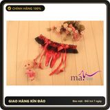 (Che Tên) Kẹp Vớ Ren Hoa Thời Trang - Phụ Kiện Độc Đáo Giúp Giữ Vớ Luôn Mới Mẻ và Cải Thiện Vẻ Đẹp Chân Bạn Cao Cấp Bảo Đảm