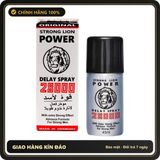 (Che Tên) Xịt Original Strong Lion Power Delay Spray 28000 – Kéo Dài Thời Gian – 45ml 560986 Giao Nhanh Toàn Quốc