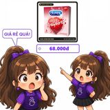 (Che Tên) Bao Cao Su Durex Sensual Strawberry Hộp 3 Cái 565547 - Hàng Mới Về