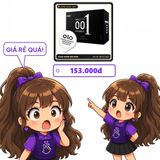 (Che Tên) Bao Cao Su 0.01 OLO Đen Hương Vani, Siêu Mỏng, Nhiều Gell Bôi Trơn Kéo Dài Thời Gian – Hộp 10 chiếc - Hàng Mới Về
