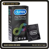 (Che Tên) Bao Cao Su Durex Performa Kéo Dài Thời Gian 567868 Hộp Trắng Kín
