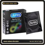 (Che Tên) Bao Cao Su Durex Performa Kéo Dài Thời Gian 567868 Hộp Trắng Kín
