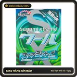 (Che Tên) Bao Cao Su Sagami Xtreme Spearmint 567916 Chuẩn Auth