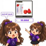 (Che Tên) Gell Bôi Trơn Love Kiss Hương Dâu 100ml 575994 Chuẩn Auth