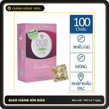 (Che Tên) Bao Cao Su HA 0.02 Gia Đình, Khách Sạn, Nhà Nghỉ Hộp 100 Cái Chuẩn Auth