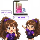 (Che Tên) Bao Cao Su Oleo Lampo Puberty – Siêu Mỏng 0.05mm, Hương Dâu Quyến Rũ, Size Nhỏ 50mm Bảo Mật Tuyệt Đối