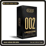 (Che Tên) Bao Cao Su Oleo 0.02 Liberation Siêu Mỏng Nhiều Gel – Hộp 10 Cái - Hàng Mới Về
