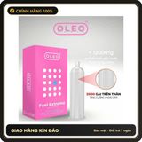 (Che Tên) Bao Cao Su Oleo 0.02 Feel Extreme 2000 Gai Toàn Thân, Nhiều Gel - Hộp 10 Cái Chuẩn Auth