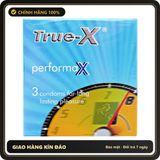 (Che Tên) Bao Cao Su True-X Performax Kéo Dài Thời Gian Quan Hệ - Hàng Mới Về