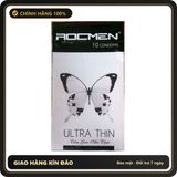 (Che Tên) Bao Cao Su Rocmen Ultra Thin 0.03mm Size Nhỏ 50mm - Hộp 10 Cái, Cảm Giác Tự Nhiên, Bảo Vệ Hiệu Quả, Dành Cho Cặp Đôi Cao Cấp Bảo Đảm