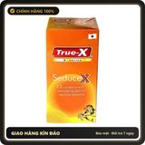 (Che Tên) Bao Cao Su True-X, X - Series SeduceX Bề Mặt 600 Chấm Nổi Chuẩn Auth