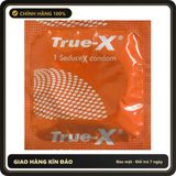 (Che Tên) Bao Cao Su True-X, X - Series SeduceX Bề Mặt 600 Chấm Nổi Chuẩn Auth