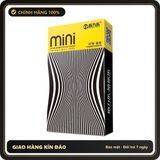 (Che Tên) Bao Cao Su HBM Mini Thin Size Nhỏ 46mm, Siêu Mỏng Nhiều Gel - Hộp 10 Cái Hỗ Trợ 24/7