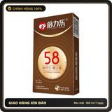 (Che Tên) Bao Cao Su Size Lớn HBM 58mm Superman Siêu Mỏng, Nhiều Gel - Hộp 10 Cái 609365 Bảo Mật Tuyệt Đối