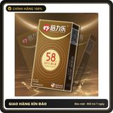 (Che Tên) Bao Cao Su Size Lớn HBM 58mm Superman Siêu Mỏng, Nhiều Gel - Hộp 10 Cái 609365 Bảo Mật Tuyệt Đối