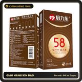 (Che Tên) Bao Cao Su Size Lớn HBM 58mm Superman Siêu Mỏng, Nhiều Gel - Hộp 10 Cái 609365 Bảo Mật Tuyệt Đối