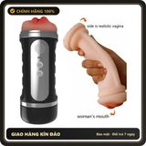 (Che Tên) Âm Đạo Giả 2 Đầu Jiuai ADG011 Có Âm Thanh Như Thật 610236 Hỗ Trợ 24/7