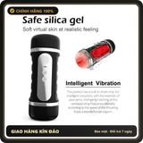 (Che Tên) Âm Đạo Giả 2 Đầu Jiuai ADG011 Có Âm Thanh Như Thật 610236 Hỗ Trợ 24/7