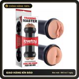 (Che Tên) Cốc Âm Đạo Lovetoy Training Master 2 Đầu Âm Đạo + Hậu Môn Giao Nhanh Toàn Quốc