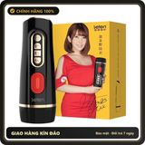 (Che Tên) Âm Đạo Giả Leten JAV 5 Tự Động Rung Rên Co Bóp Cực Phê 612545 Hộp Trắng Kín