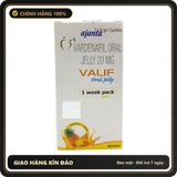 (Che Tên) Thạch Trái Cây Vardenafill Oral Jelly Vị Dứa - Hộp 7 Gói Hộp Trắng Kín
