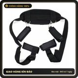 (Che Tên) Đồ Chơi BDSM Tạo Tư Thế Còng Tay và Chân 622412 Hộp Trắng Kín
