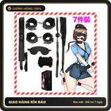 (Che Tên) Bộ Đồ Chơi BDSM 7 Món Cosplay Siêu Kích Thích 622419 Cao Cấp Bảo Đảm