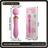 (Che Tên) Chày Rung Hai Đầu 18 Chế Độ Cho Nữ Giao Nhanh Toàn Quốc