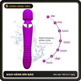 (Che Tên) Chày Rung 2 Đầu Ngoáy Thụt Jundaoai 625015 Hộp Trắng Kín