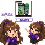 (Che Tên) Popper Bucks USA Chính Hãng 40ml Hộp Trắng Kín