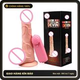 (Che Tên) Dương Vật Giả Mini Devin 5.9” Rung Cực Đỉnh, Mát Xa Cực Sướng 631228 Chuẩn Auth