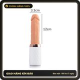 (Che Tên) Dương Vật Giả Diamond Love Gắn Tường Thụt Có Nhiệt Hộp Trắng Kín