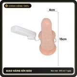 (Che Tên) Dương Vật Giả Gắn Tường JB Rung Nhiều Chế Độ 631894 Hộp Trắng Kín