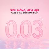 Bao cao su Shell Close Fit - Size 49mm, siêu mỏng, ôm sát - Hộp 10 cái - Gwen Shop Chính Hãng