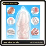 (Che Tên) Bao Cao Su Đôn Dên Khúc Đầu Aichao Thin Hồng Hỗ Trợ 24/7