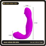 (Che Tên) Dương Vật Giả Hai Đầu Có Rung 30 Chế Độ Pretty Love Angelo 635423 Giao Nhanh Toàn Quốc