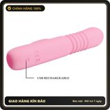 (Che Tên) Dương Vật Giả RRungg Thụt Mini – Pretty Love Leopold Hộp Trắng Kín