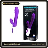 (Che Tên) Dương Vật Giả Violet Emotion 12 Chế Độ Rung Chống Nước 639693 Hỗ Trợ 24/7