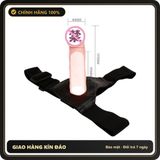 (Che Tên) Dương Vật Giả Có Dây Đeo Baile Dành Cho Cặp Đôi Lesbian Hộp Trắng Kín