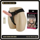 (Che Tên) Dương Vật Giả Có Dây Đeo Baile Cho Cặp Đôi Rung Giá Rẻ Chuẩn Auth